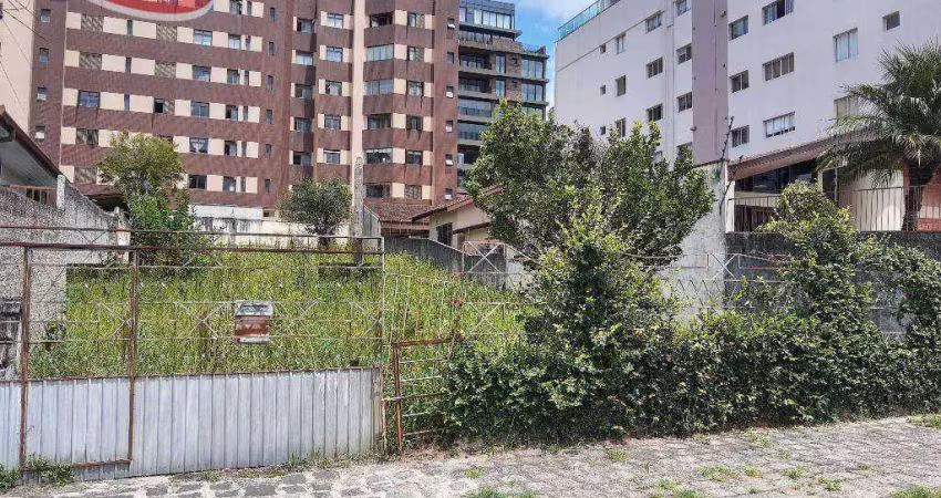 Terreno para alugar, 651 m² por r$ 6.850,00/mês - ahú - curitiba/pr