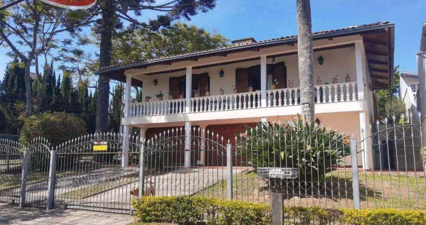 Casa com 4 dormitórios para alugar, 400 m² por r$ 9.635,79/mês - santa felicidade - curitiba/pr