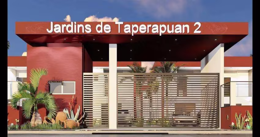 Duplex para venda em porto seguro, praia de taperapuan, 3 dormitórios, 2 suítes, 1 banheiro, 1 vaga