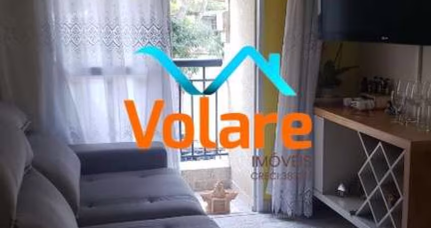 Apartamento à venda no Centro de Osasco-SP: 2 quartos, 1 suíte, 2 salas, 2 banheiros, 1 vaga de garagem.