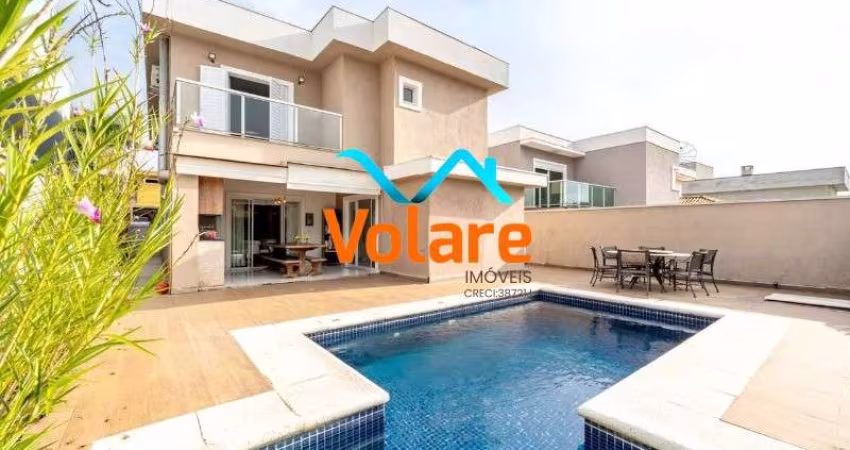Casa de Luxo em Condomínio à Venda em Santana de Parnaíba-SP, Residencial Valville 1 - 4 suítes, 250m².