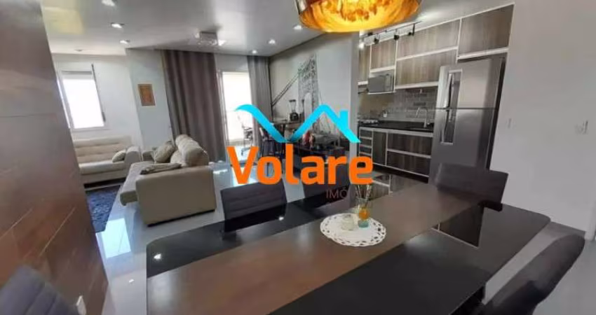 Apartamento à venda em Osasco-SP, Continental: 2 quartos, 1 suíte, 3 salas, 2 banheiros, 2 vagas, 83m².