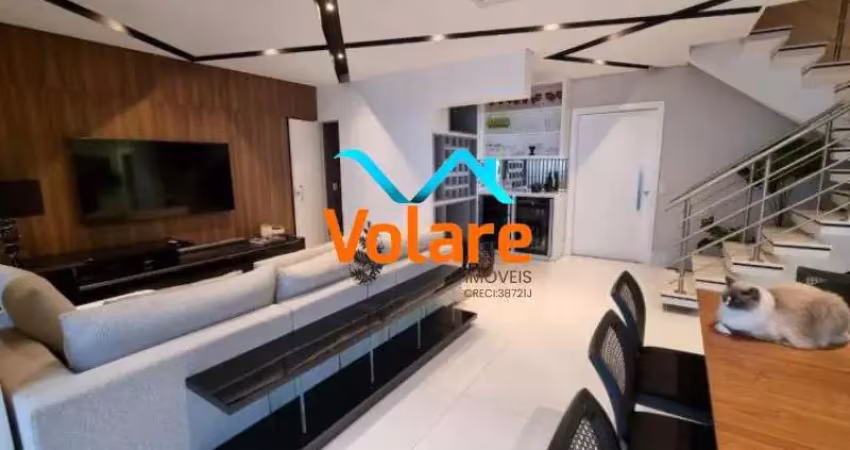 Cobertura de luxo à venda em osasco-sp, bairro adalgisa lorian boulevard: 3 quartos, 3 suítes, 3 salas, 5 banheiros, 3 vagas, 274m².