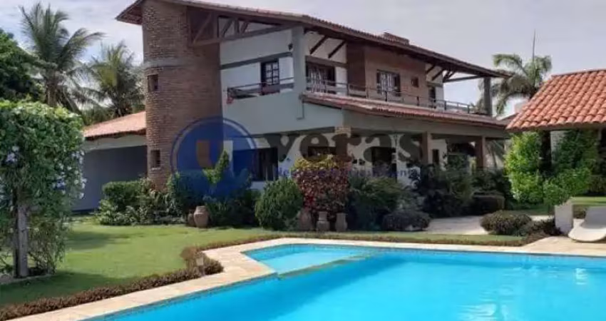 Veras aluga por temporada casa maravilhosa com 4 suítes no porto das dunas