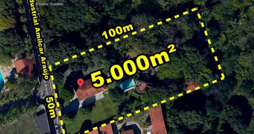 VERAS VENDE TERRENO 5.000m² EM COITÉ - EUSÉBIO - CE