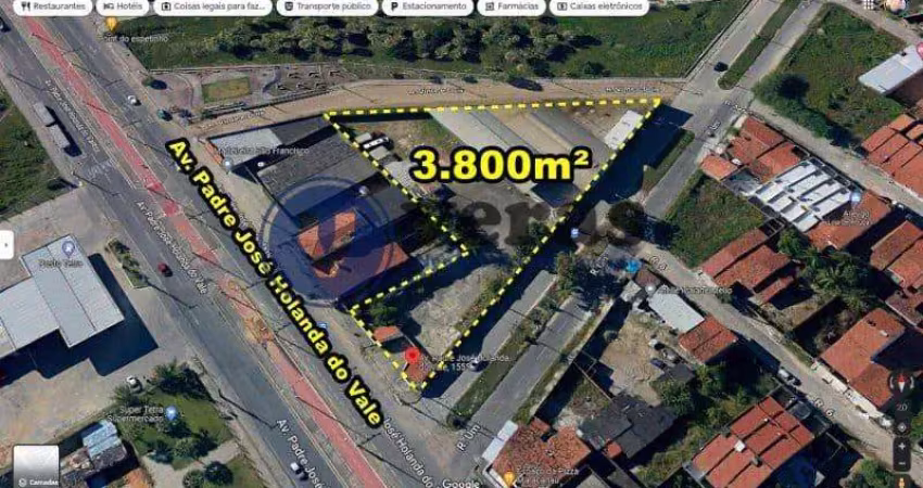 Terreno à venda na Avenida Padre José Holanda do Vale, Piratininga, Maracanaú