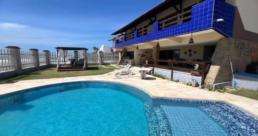 VERAS VENDE CASA MOBILIADA NA BEIRA DA PRAIA DE CAPONGA - CASCAVEL - CE