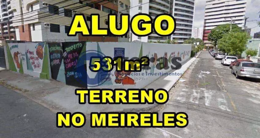 Terreno comercial para alugar na Rua José Vilar, Meireles, Fortaleza