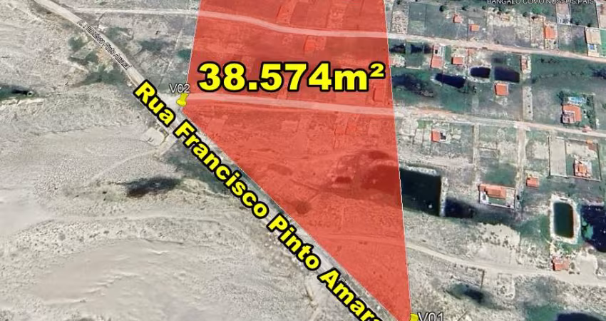 VERAS VENDE TERRENO 38.574m² NA TAÍBA-CE