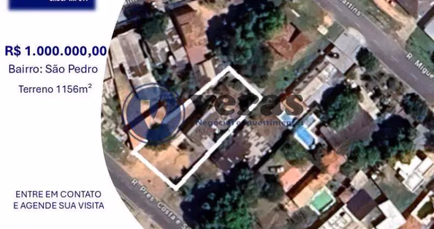 Veras vende terreno 1.156 m2 no bairro são pedro - boa vista - rr