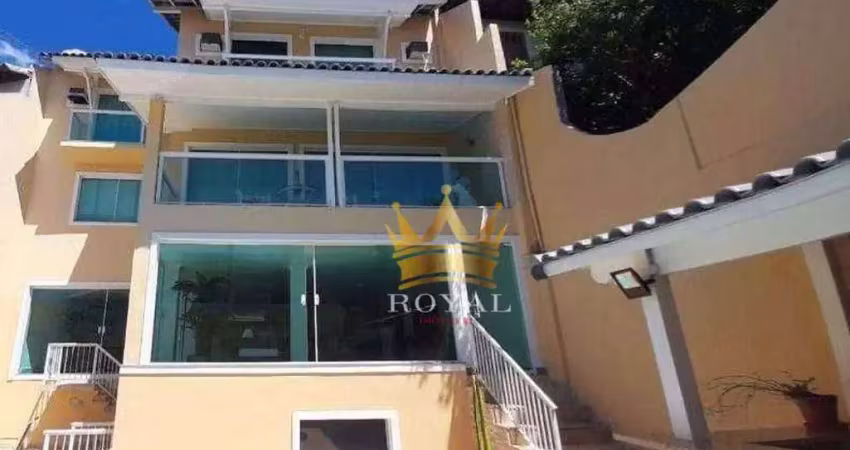 Casa duplex em condomínio à venda, anil, rio de janeiro, rj