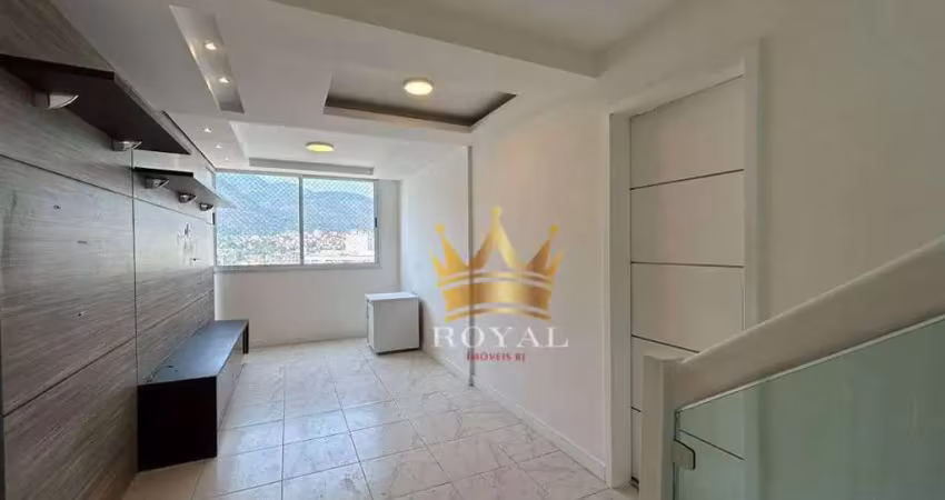 Cobertura residencial à venda, pechincha, rio de janeiro - co0133.