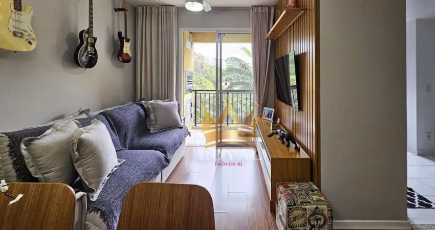 Apartamento duplex com 2 suítes à venda, 75 m² - taquara - rio de janeiro/rj