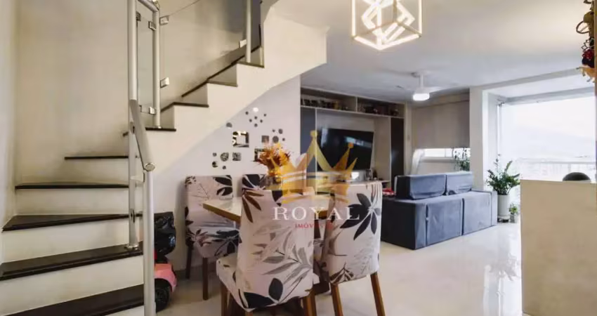 Cobertura duplex com 3 quartos à venda, 156 m² - taquara - rio de janeiro/rj