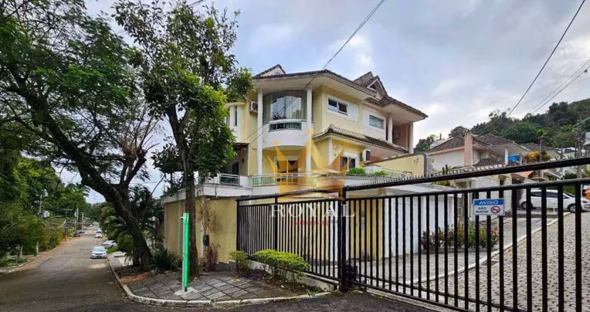 Casa triplex com 4 quartos à venda, 191 m² por r$ 1.050.000 - freguesia (jacarepaguá) - rio de janeiro/rj
