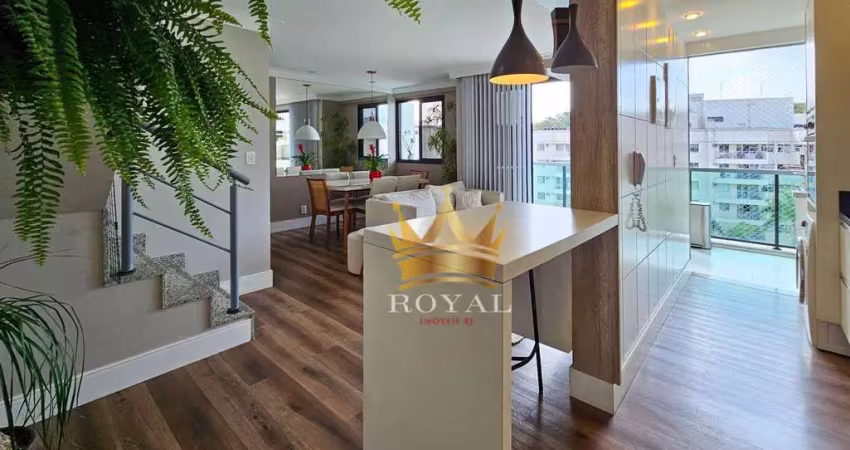 Cobertura com 3 quartos à venda, 170 m² - pechincha - rio de janeiro/rj