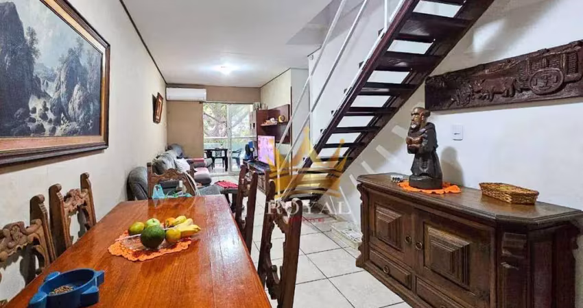 Cobertura com 3 quartos à venda, 182 m²  - pechincha - rio de janeiro/rj