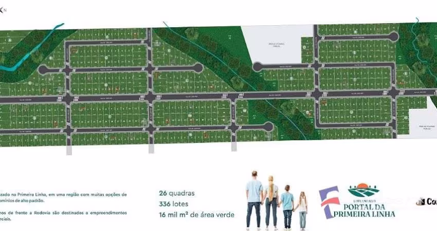 Terreno  - Primeira Linha Criciúma