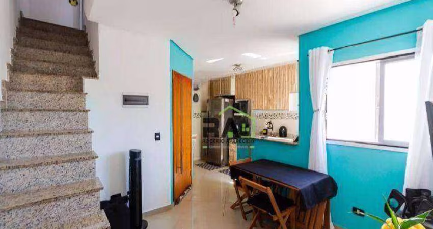 Apartamento com 2 dormitórios à venda, 100 m² por R$ 390.000,00 - Parque Novo Oratório - Santo André/SP