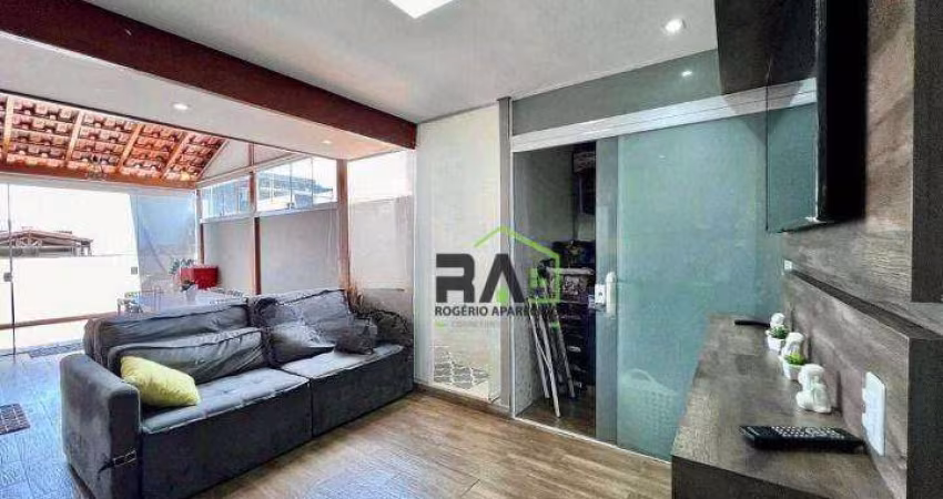 Cobertura com 2 dormitórios à venda, 96 m² por R$ 520.000 - Parque das Nações - Santo André/SP