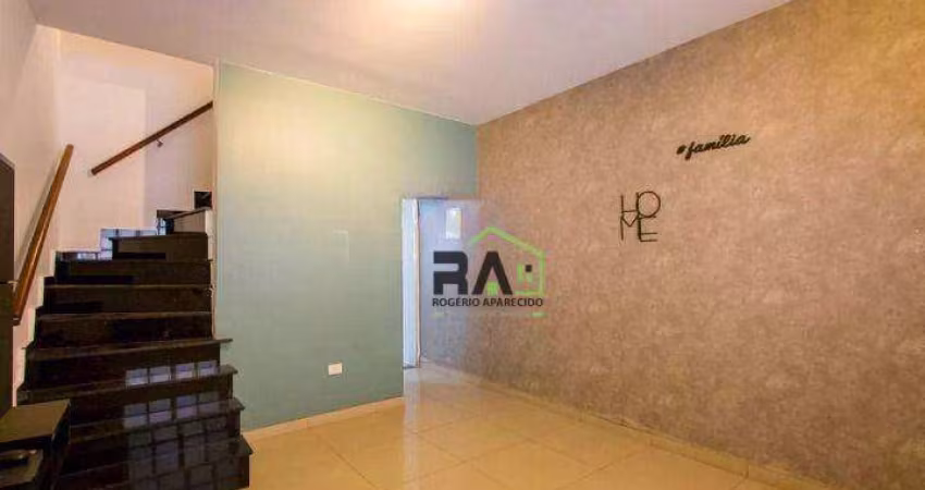 Sobrado com 2 dormitórios à venda, 126 m² por R$ 467.000 - Vila Vitória - Santo André/SP