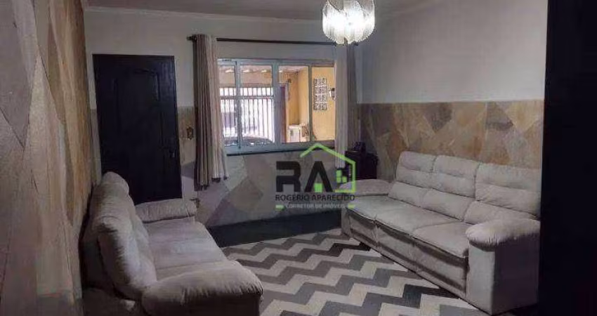 Sobrado com 4 dormitórios à venda, 176 m² por R$ 560.000 - Vila Scarpelli - Santo André/SP