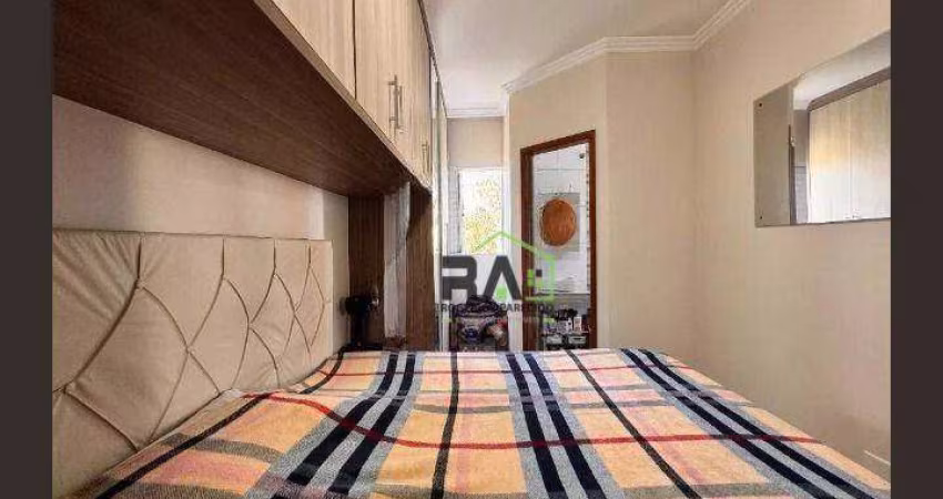 Cobertura com 2 dormitórios à venda, 100 m² por R$ 488.000 - Vila Valparaíso - Santo André/SP