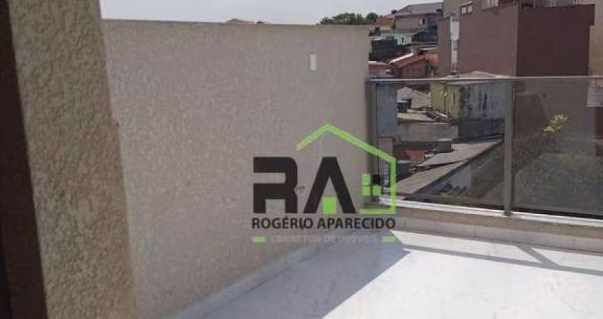 Cobertura com 2 dormitórios à venda, 84 m² por R$ 450.000,00 - Jardim do Estádio - Santo André/SP
