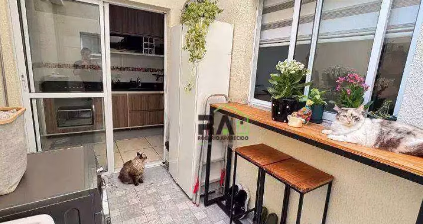 Apartamento com 2 dormitórios à venda, 65 m² por r$ 320.000 - vila sacadura cabral - santo andré/sp