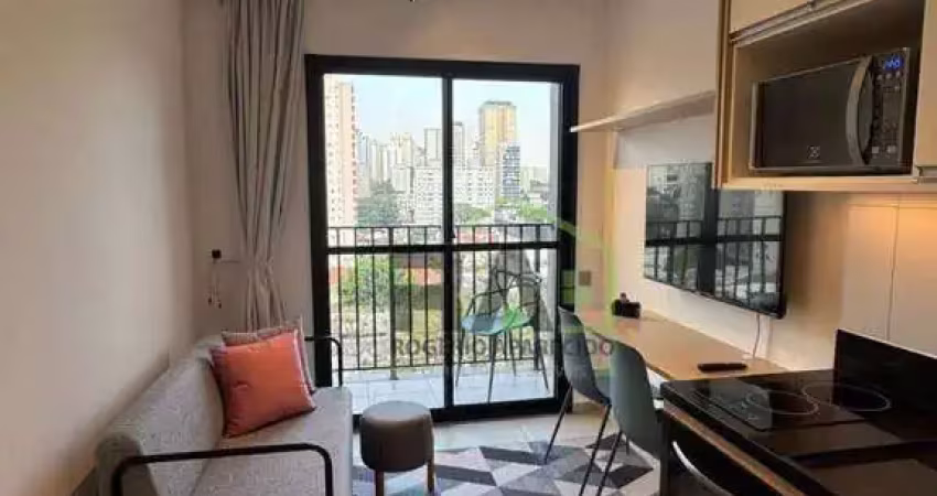 Studio mobiliado para alugar, 26 m² por r$ 4.700/mês - vila olímpia - são paulo/sp