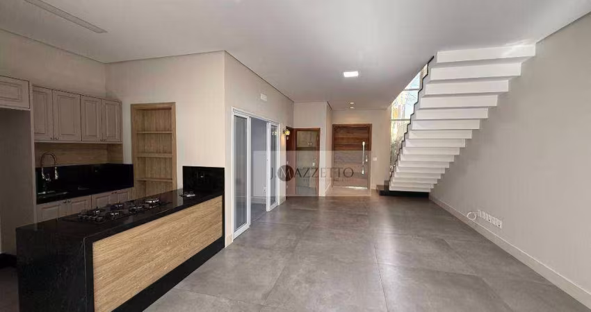 Sobrado com 4 dormitórios, 184 m² - venda por R$ 1.300.000,00 ou aluguel por R$ 8.440,00/mês - Jardim Montreal Residence - Indaiatuba/SP