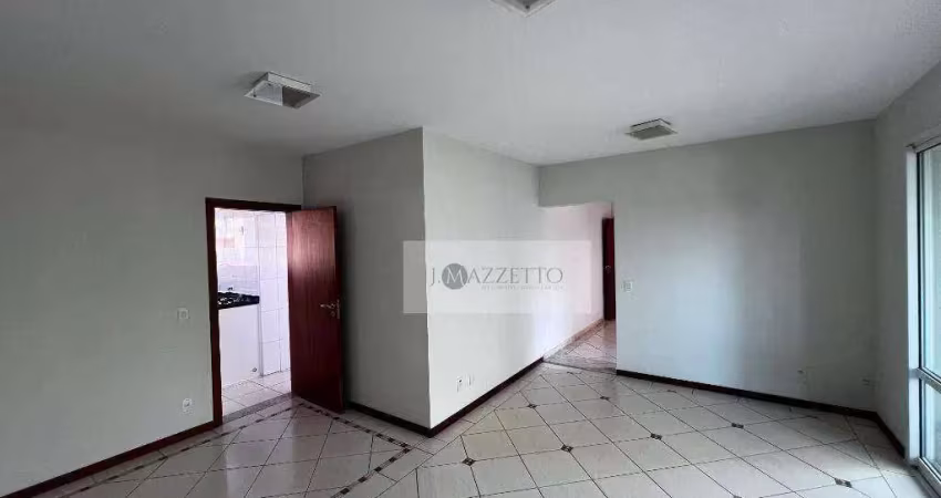 Apartamento com 3 dormitórios para alugar, 132 m² por r$ 5.442,23/mês - jardim pau preto - indaiatuba/sp