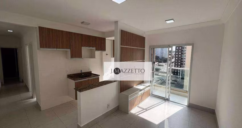 Apartamento com 3 dormitórios para alugar, 65 m² por R$ 3.095,00/mês - Jardim Santiago - Indaiatuba/SP