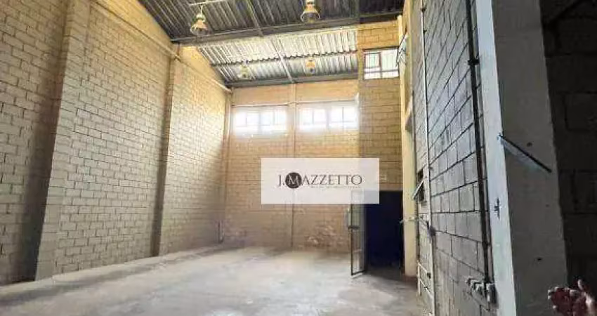 Galpão para alugar, 482 m² por r$ 9.710,00/mês - vila santana - campinas/sp