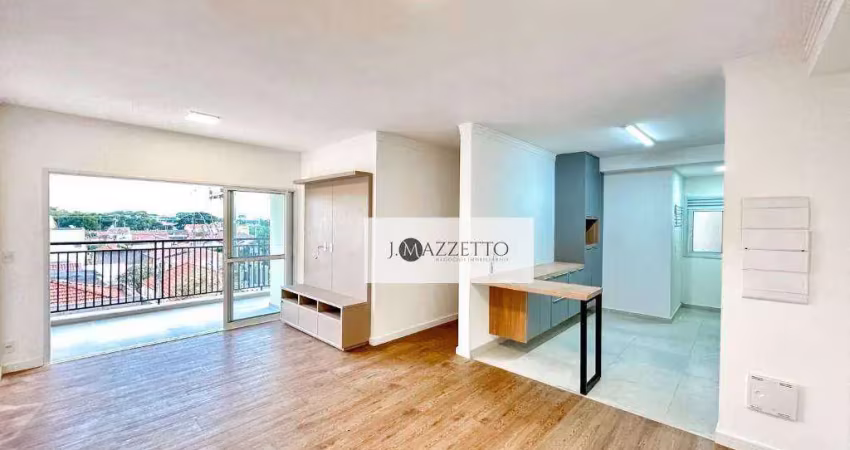 Apartamento com 2 dormitórios para alugar, 78 m² por r$ 4.409,06/mês - parque boa esperança - indaiatuba/sp