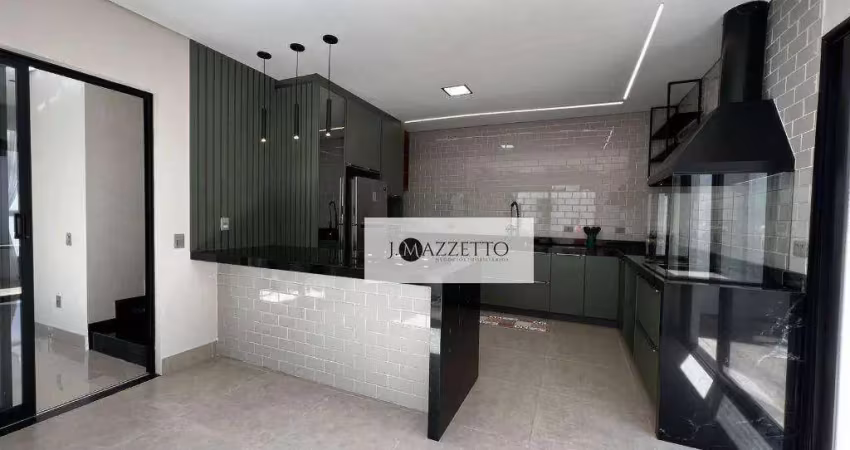 Sobrado com 3 dormitórios à venda, 174 m² por r$ 1.080.000,00 - jardins do império - indaiatuba/sp