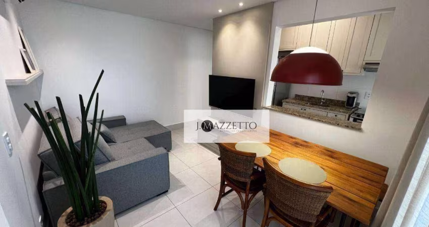 Apartamento com 3 dormitórios para alugar, 63 m² por R$ 4.285,00/mês - Jardim Santiago - Indaiatuba/SP