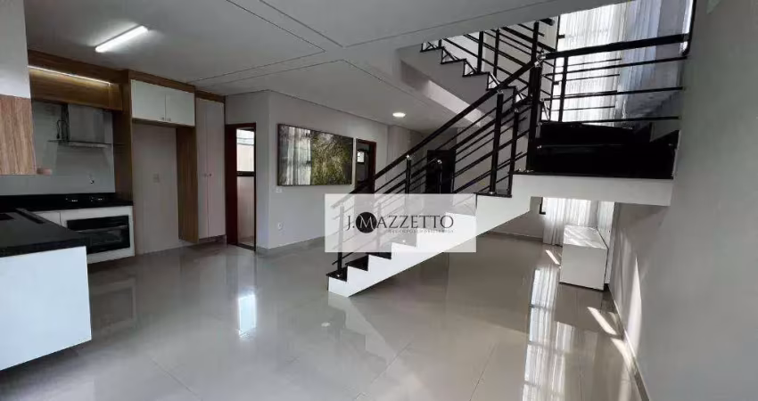 Sobrado com 3 dormitórios para alugar, 132 m² por r$ 7.131,86/mês - loteamento park gran reserve - indaiatuba/sp