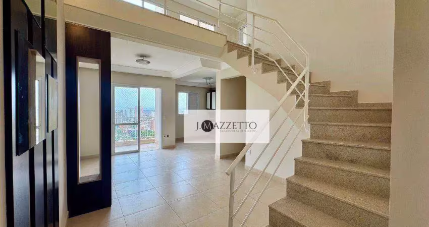 Apartamento Duplex com 2 dormitórios para alugar, 262 m² por R$ 9.154,00/mês - Vila Todos os Santos - Indaiatuba/SP