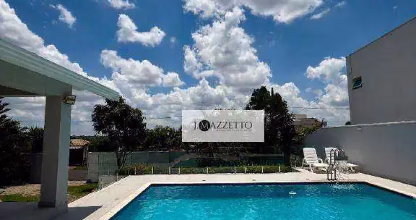Chácara com 4 dormitórios à venda, 1000 m² por r$ 2.350.000,00 - terras de itaici - indaiatuba/sp