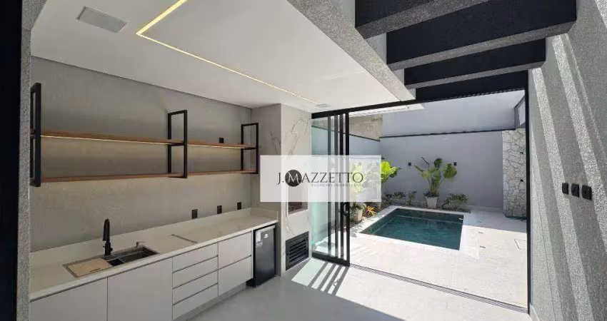 Casa com 3 dormitórios à venda, 191 m² por r$ 1.990.000,00 - jardim residencial london park - indaiatuba/sp