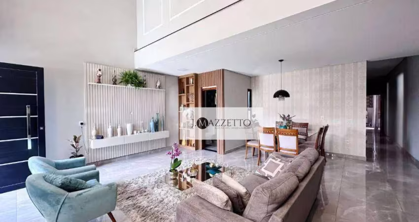 Casa com 3 dormitórios, 199 m² - venda por r$ 2.100.000 ou aluguel por r$ 12.260/mês - jardim residencial maria dulce - indaiatuba/sp