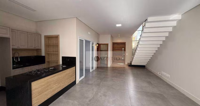 Sobrado com 4 dormitórios, 184 m² - venda por R$ 1.300.000,00 ou aluguel por R$ 8.440,00/mês - Jardim Montreal Residence - Indaiatuba/SP