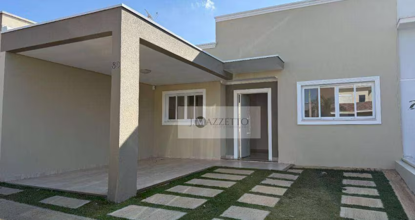 Casa com 3 dormitórios para alugar, 105 m² por R$ 4.820/mês - Jardim Montreal Residence - Indaiatuba/SP