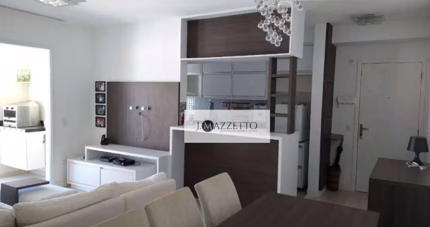 Apartamento com 3 dormitórios para alugar, 84 m² por r$ 5.000,02/mês - centro - indaiatuba/sp