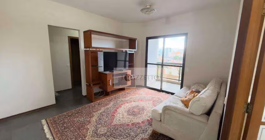 Apartamento com 3 dormitórios para alugar, 98 m² por r$ 3.890/mês - vila georgina - indaiatuba/sp