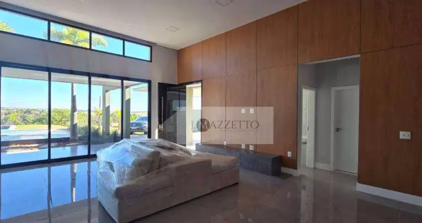 Casa com 3 dormitórios, 261 m² - venda por r$ 2.550.000,00 ou aluguel por r$ 23.623,91/mês - terras de itaici - indaiatuba/sp