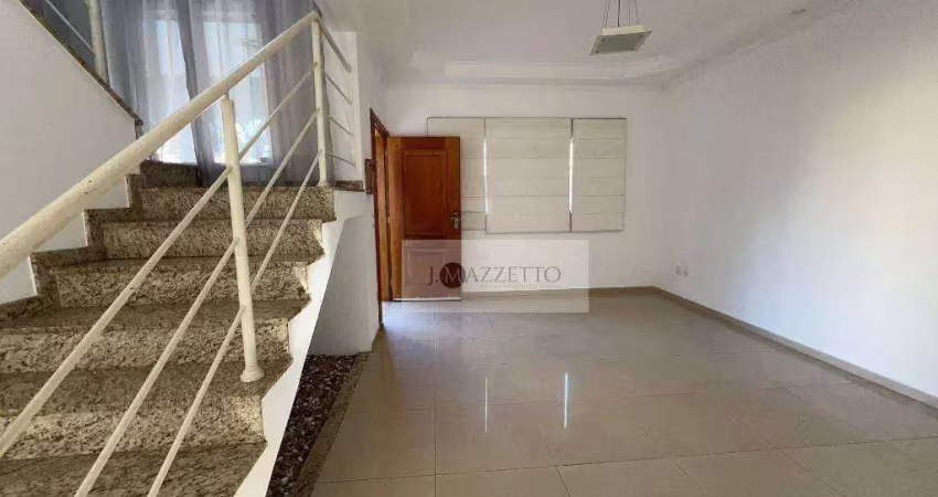 Sobrado com 4 dormitórios para alugar, 214 m² por r$ 8.900/mês - jardim portal de itaici - indaiatuba/sp