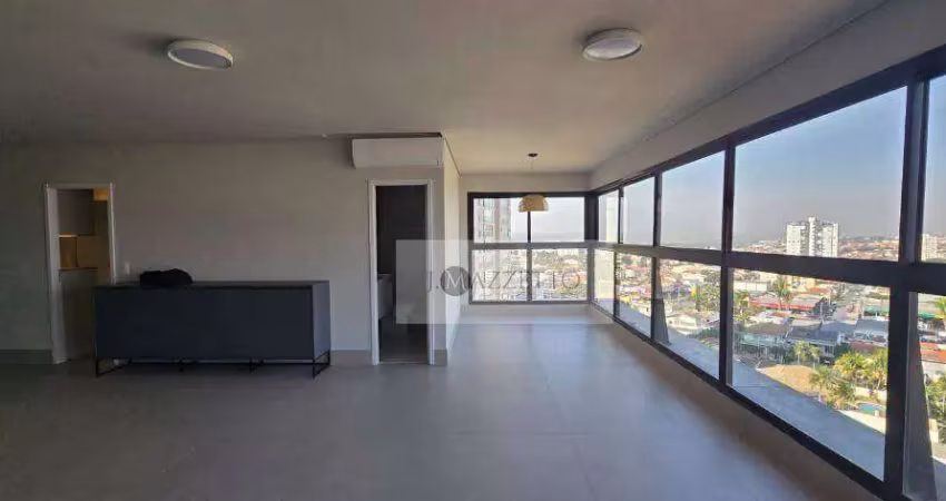 Apartamento com 3 suítes para alugar, 155 m² por r$ 15.804/mês - vila castelo branco - indaiatuba/sp