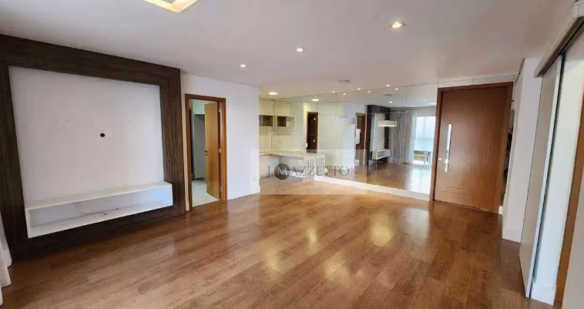 Apartamento com 3 dormitórios para alugar, 140 m² por r$ 9.016,00/mês - vila castelo branco - indaiatuba/sp